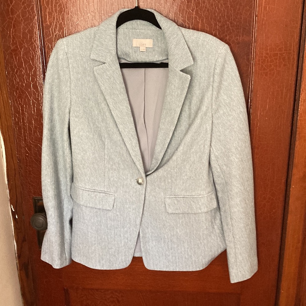 Blue loft blazer sz 6